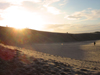 Slowinski National Park, Pomeranian Voivodeship, Poland: Polish seaside dunes - Baltic coast - sunset - photo by A.Obem