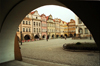 Poland - Jelenia Gora  (Dolnoslaskie - Silesia): Tenement houses in Ratuszowy Square (photo by J.Kaman)