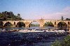 Ponte da Barca - Minho - Portugal: bridge - arches over the Lima river - arcos sobre o rio Lima - photo by M.Durruti