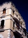 Puerto Rico - San Juan: edificio en Calle Tetuan (photo by M.Torres)