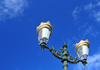 Saint-Denis, Runion: old style street lights - Rue de Paris - photo by M.Torres