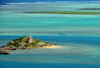 Hermitage Island, Rodrigues island, Mauritius: coral reef and islet, home to a small beach and a legendary pirates' trasure - photo by M.Torres