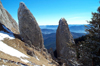 Romania - Muntii Ceahlau: Claile lui Miron - rock formations - Eastern Carpathians - Neamt County - photo by R.Ovidiu