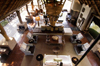 South Africa - Singita Game Reserve lodge main lounge - photo by B.Cain