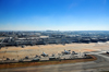 Johannesburg, Gauteng, South Africa: OR Tambo International Airport - the terminal from the air - Johannesburg International / Jan Smuts / JNB - Kempton Park, Ekurhuleni - photo by M.Torres