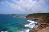 Pointe Mangin, St. Barts / Saint-Barthlemy: the promontory and Ile Tortue - photo by M.Torres