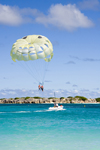 St. Martin - Orient Beach: tandem para-gliding - photo by D.Smith