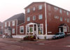 Saint-Pierre et Miquelon - St Pierre: Htel Robert, with SPM's typical 'tambour' vestibules - rue du 11 Novembre - photo by B.Cloutier