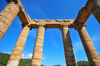 Sant'Angelo, Fluminimaggiore, Sardinia / Sardegna / Sardigna: Punic-Roman temple of Antas - only discovered in 1836 by the general Alberto La Marmora and rebuilt between 1966 and 1968 by Ferruccio Berrecca - photo by M.Torres