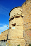 Alghero / L'Alguer, Sassari province, Sardinia / Sardegna / Sardigna: Maddalena bastion, facing the old harbour - Porto Antico - photo by M.Torres