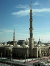 Medina / al-Madinah al-Munawwarah, Saudi Arabia: Masjid Al Nabawi or Mosque of the Prophet - Muhammad pbuh lived where the dome is today after the Hijrah - photo by A.Faizal