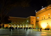 Riyadh, Saudi Arabia: people outside Murabba Palace (Qasr al Murabba) - built by King Abdulaziz - Najdi architecture - photo by M.Torres