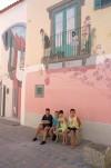 Sicily / Sicilia - Lipari - Lipari island - Aeolian islands: trompe-l'oeil (photo by Juraj Kaman)