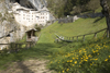 Predjama castle - arriving, Slovenia - photo by I.Middleton