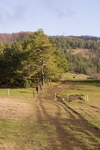 Slovenia - Cerknica municipality: hikers on Slivnica Mountain - Kras region - photo by I.Middleton