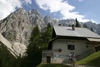 Slovenia - Julian Alps from Vrsic pass - Koca Na Godzu 1226 m - photo by I.Middleton