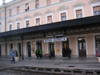 Slovenia - Nova Gorica - Goriska / Gorizia region: railway station - photo by A.Kilroy