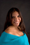 closeup of a young Peruvian woman modeling simple clothing creative, lifestyle, portrait - photo by D.Smith