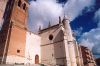 Spain / Espaa - Tordesillas (provincia de Valladolid): brick and stone  (photo by Miguel Torres)