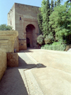 Spain / Espaa - Granada: the Alhambra - entrance - Puerta de la Justicia - photo by M.Bergsma