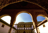 Spain / Espaa - Granada: the Alhambra - arches / arcos - photo by F.Rigaud