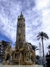 Spain / Espaa - Alicante / Alacant (Comunidad Valenciana):  fountain and square (photo by M.Bergsma)