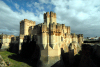 Spain / Espaa - Coca: Mudjar castle - Castillo de Coca (photo by Miguel Torres)