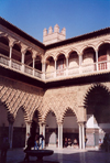 Spain / Espaa - Sevilla / Sevilla / SVQ: patio at the Alcazar - photo by M.Torres