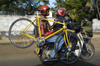 Sri Lanka - Colombo: two bikers - photo by B.Cain