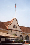 Mbabane: a colonial touch - old Secretariat, now the Deputy Prime Minister's Office - Warner street - photo by Miguel Torres