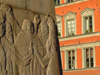 Sweden - Stockholm: detail of monument on Kornhamnstorg square - Gamla Stan (photo by M.Bergsma)