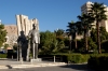 Damascus: Hafez al Assad statue - Salhiya (photographer: John Wreford)