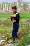 Syria - Afamia / Apamea: shepherd (photo by J.Wreford)