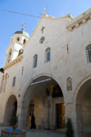 Saidnaya / Seydnaya - Rif Dimashq governorate, Syria: Holy Patriarchal Convent of Our Lady of Saidnaya - Church of the Nativity of the Theotokos - faade - photo by M.Torres / Travel-Images.com