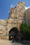 Damascus, Syria: ruined tower and small gate - northern wall - photographer: M.Torres