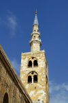 Syria - Damascus: Omayyad / Umayyad Mosque - Jesus (southeastern) Minaret - legend says this is where Jesus will appear to fight the Antichrist, just before the Day of Judgment - photographer: M.Torres