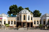 Hisor, Tajikistan: commercial building near the Hisor / Hissar fortress - photo by M.Torres