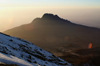 74 Tanzania - Kilimanjaro NP: Marangu Route - day 5 - Mount Kilimanjaro, view over Mawenzi on the way to Uhuru Peak - photo by A.Ferrari