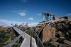 Tasmania - Australia - Hobart region -Mount Wellington: lookout villa - summit (photo by S.Lovegrove)