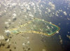 Tokelau: Fakaofo Atoll, formerly known as Bowditch Island, photographed from 30,000 feet - photo under license GFDL / CC-BY-SA-2.5