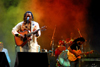 Port of Spain, Trinidad and Tobago: musicians playing guitars during carnival - photo by E.Petitalot