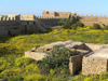 North Africa - Tunisia - Kelibia: in the fort - castle - ramparts - walls (photo by J.Kaman)