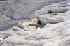 Pamukkale, Denizli province, Aegean region, Turkey: travertine terraces - classical view - photo by J.Kaman