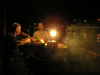 Istanbul, Turkey: fish-sandwich stall on the quayside of the Bosphorus (photo by Austin Kilroy)