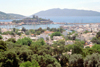 Turkey - Bodrum (Mugla Province): St. Peter's castle and the Gulf of Gokova, now an isthmus - photo by M.Bergsma