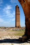 Harran, Sanli Urfa province, Turkey: ruins of the ancient Carrhes - astronomical / astrological tower - Ayyubid buildings - photo by C. le Mire