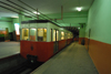 Istanbul, Turkey: the tunel - Galata-Pra funicular - designed by French civil engineer Eugene-Henri Gavand - photo by M.Torres