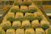 Istanbul, Turkey: Turkish sweets - Fistikli Baklava - dessert - photo by M.Torres