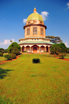 Kampala, Uganda: Baha'i Temple on Kikaaya Hill - from the lawns - photo by M.Torres