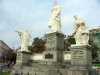 Kiev: Holy Ancestors outside St Michael's Cathedral (photo by D.Ediev)